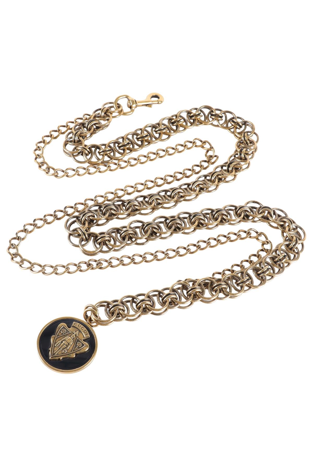 GUCCI GOLD HYSTERIA CHAIN BELT
