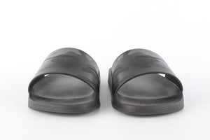 VALENTINO BLACK MEN'S RUBBER SLIDES EU 43 UK 9 US 10