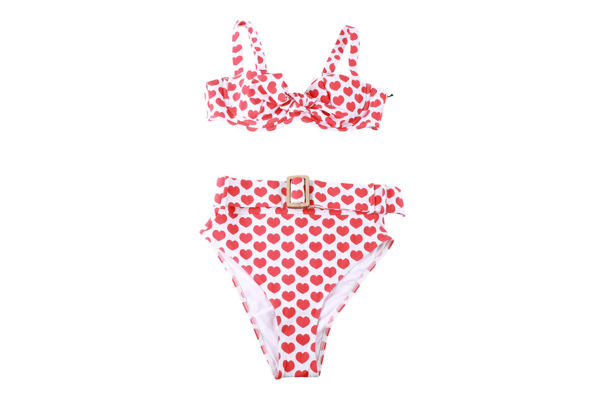 ALEXANDRA MIRO RED BIKINI SMALL
