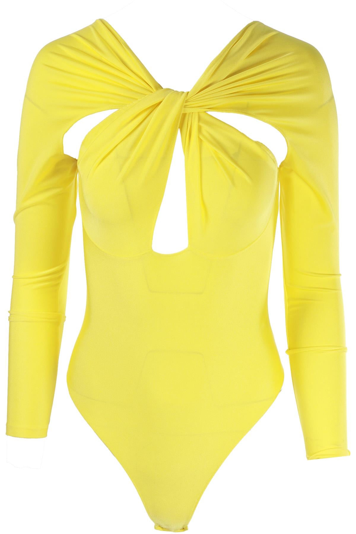 COPERNI YELLOW JERSEY BODYSUIT MEDIUM