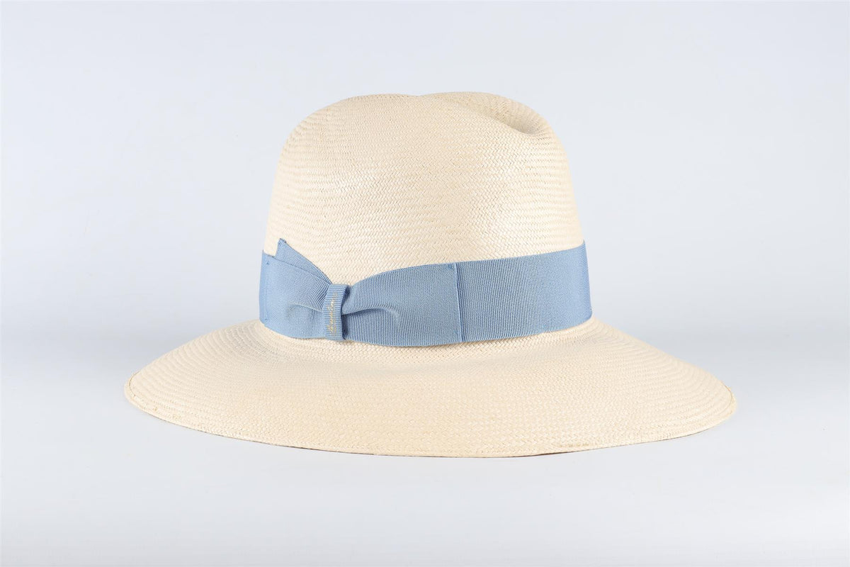 FIORE CAPRI ECRU STRAW HAT MEDIUM