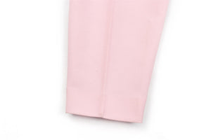 ALEXANDER MCQUEEN PINK WOOL STRAIGHT LEG PANTS IT 38 UK 6