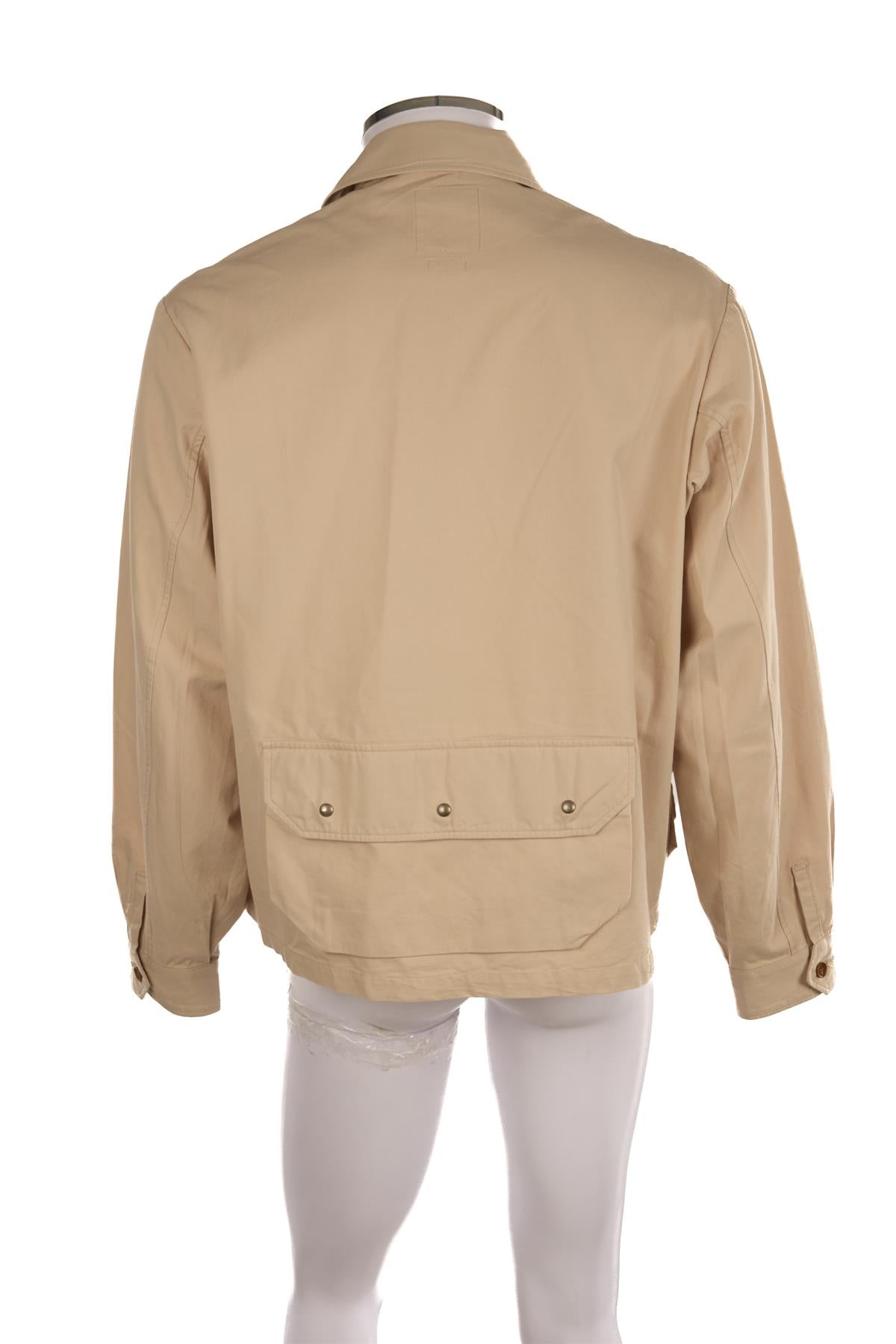 VISVIM CREAM MENS COTTON JACKET UK/US 40 IT 50 FR 50