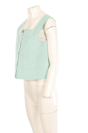 SEE BY CHLOÉ BLUE COTTON TOP FR 40