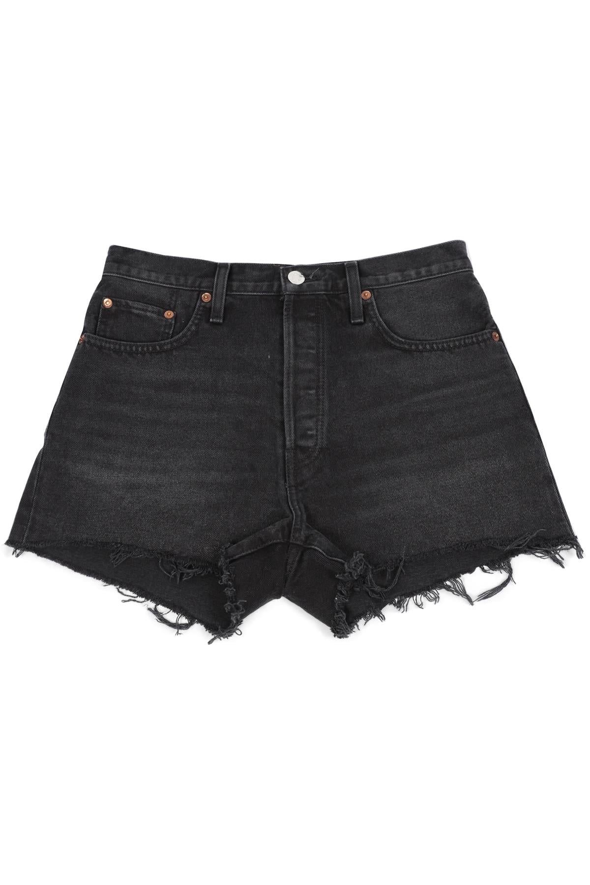 RE/DONE HIGH RISE DENIM SHORTS W27 UK 8-10