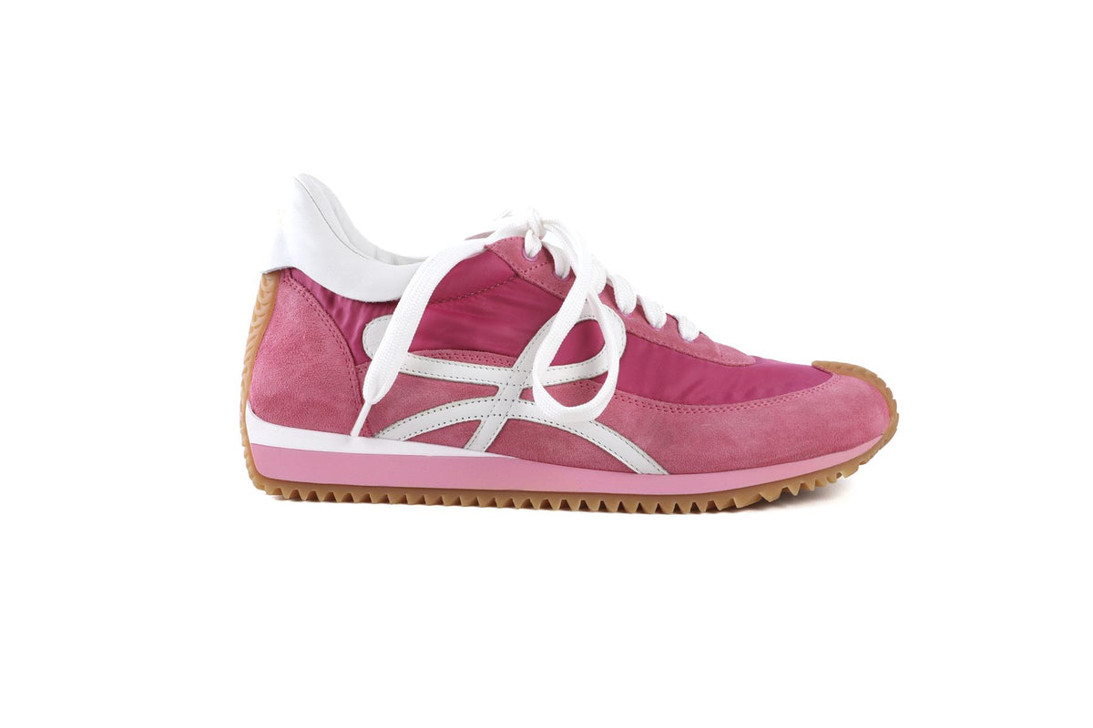 LOEWE PINK FLOW RUNNER SUEDE SNEAKERS EU 39 UK 6 US 9