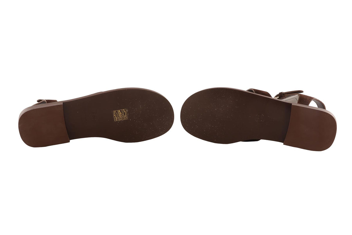 CHANEL BROWN 2026 SUEDE THONG SANDALS EU 38 UK 5 US 8