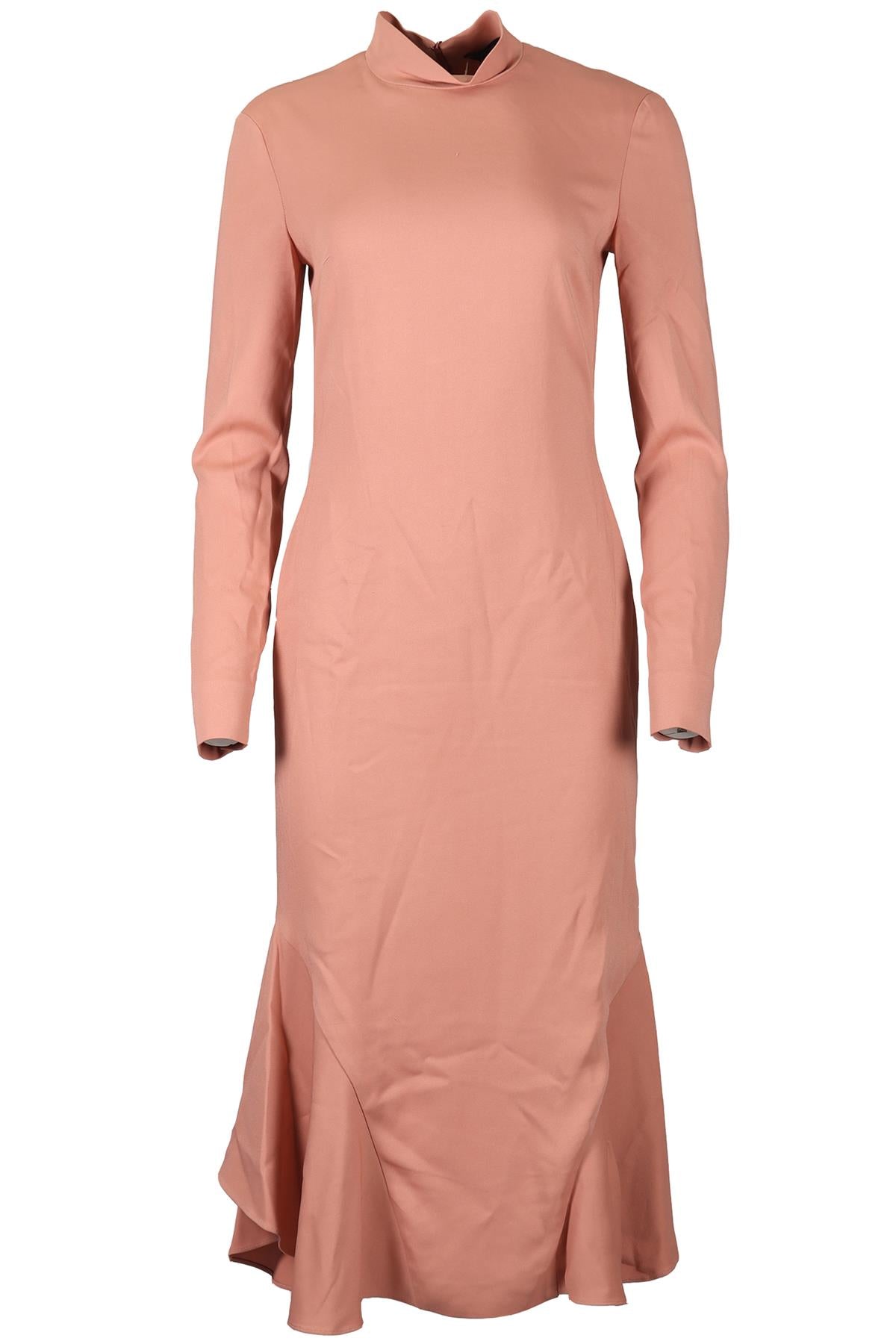 TOM FORD SILK BLEND MIDI DRESS IT 38 UK 6