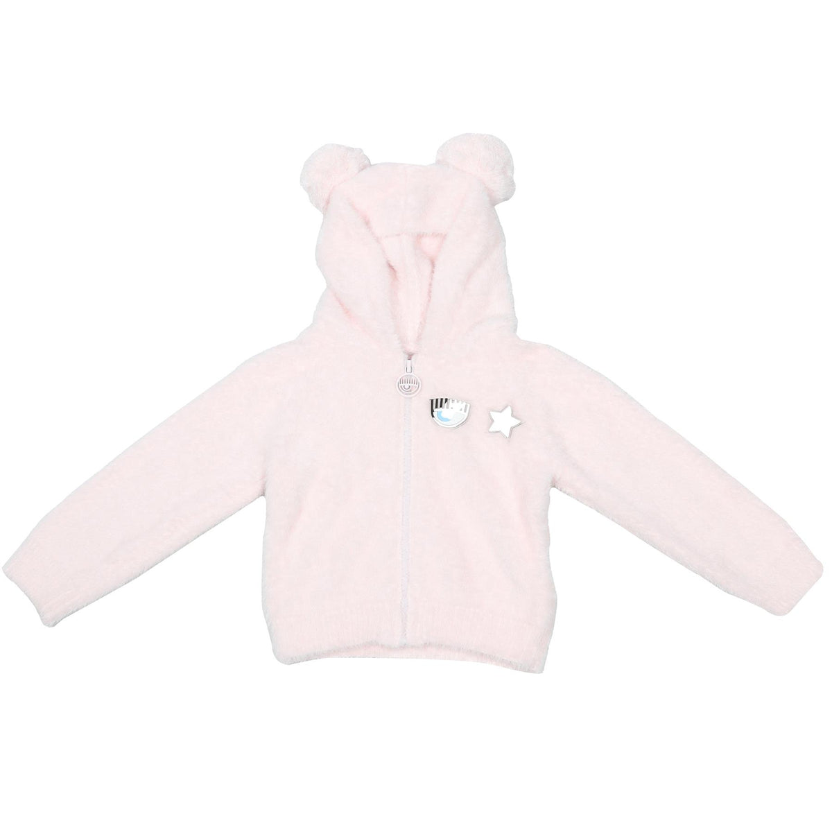 CHIARA FERRAGNI KIDS GIRLS COTTON HOODIE 36 MONTHS