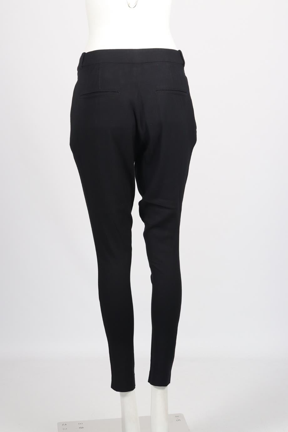 HELMUT LANG WOVEN TAPERED PANTS XSMALL