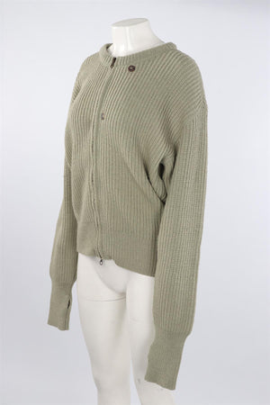 OUR LEGACY GREEN MEN'S WOOL CARDIGAN IT 50
