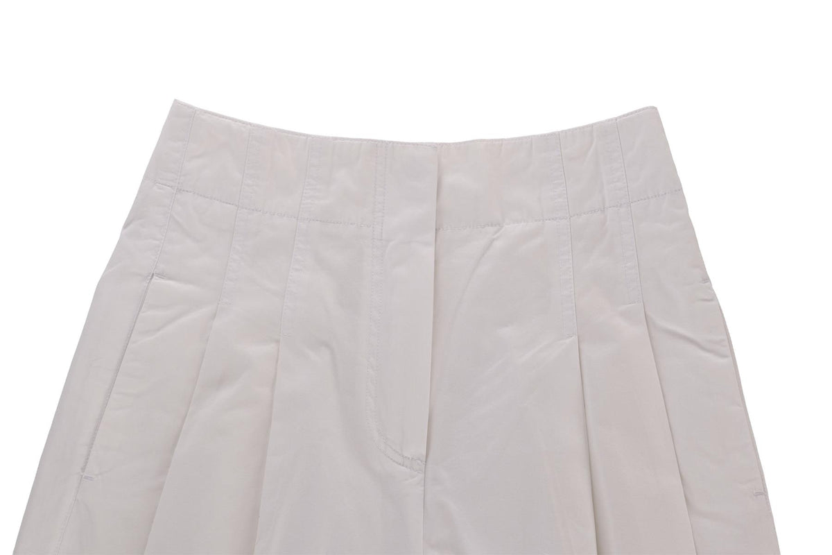 CELINE WHITE COTTON CULOTTES FR 36 UK 8