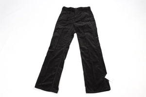 POLO RALPH LAUREN BLACK CORDUROY FLARED PANTS US 6 UK 10