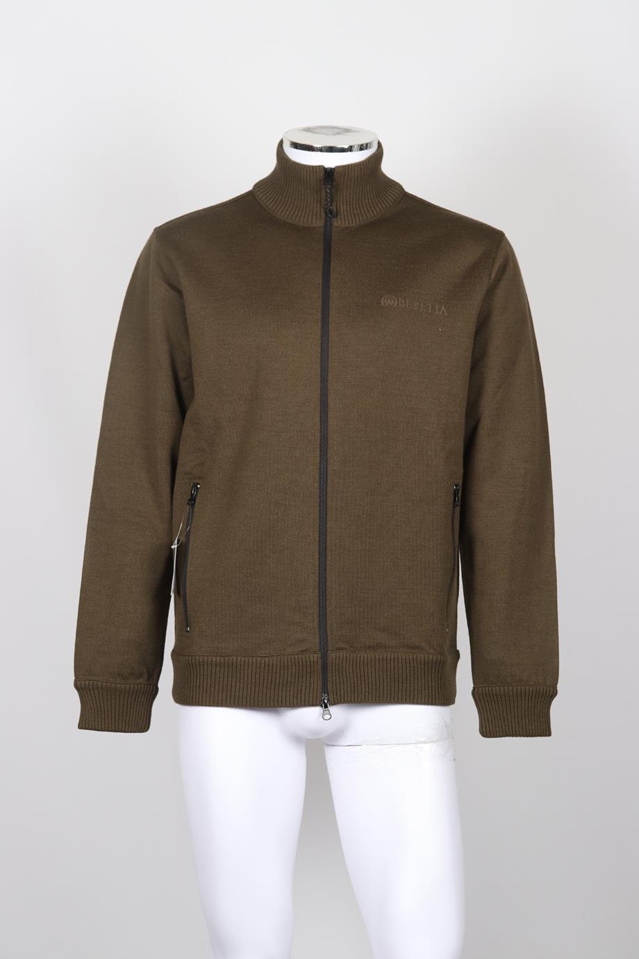 BERETTA MEN'S WOOL BLEND CARDIGAN LARGE