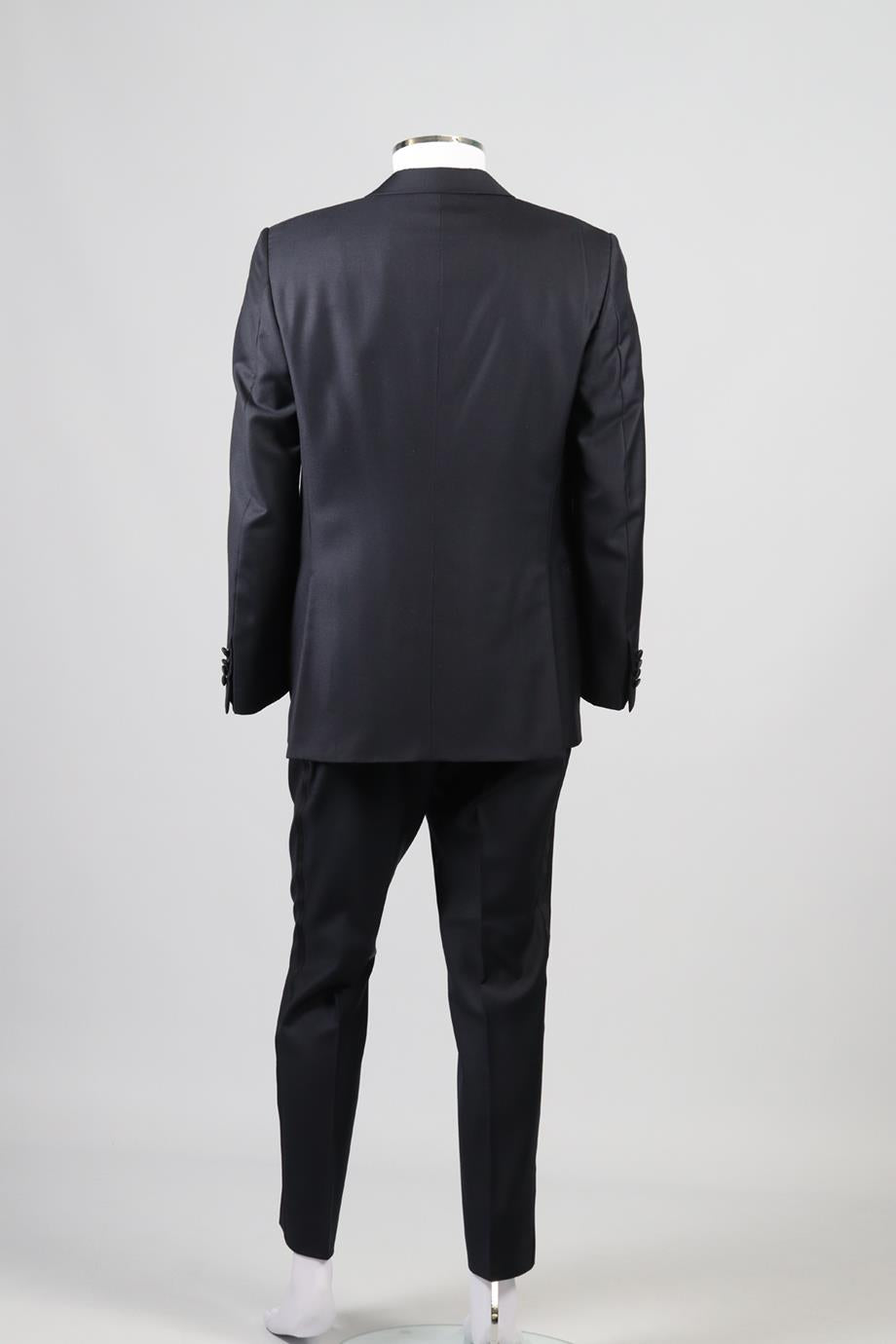 GIEVES & HAWKES MEN'S WOOL TWO PIECE SUIT W34