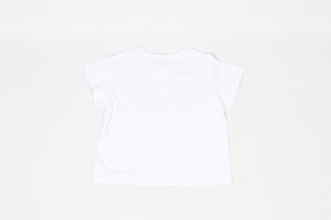 CHIARA FERRAGNI WHITE KIDS GIRLS COTTON T-SHIRT 2 YEARS