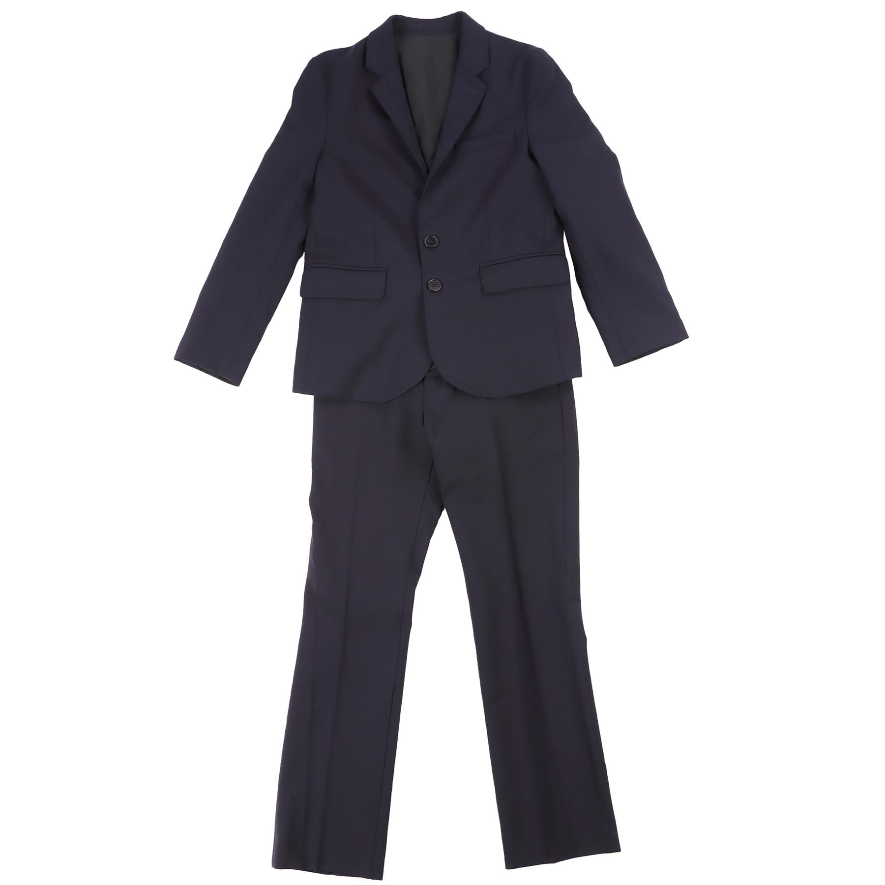 CHRISTIAN DIOR NAVY KIDS BOYS TWO PIECE SUIT 8 YEARS