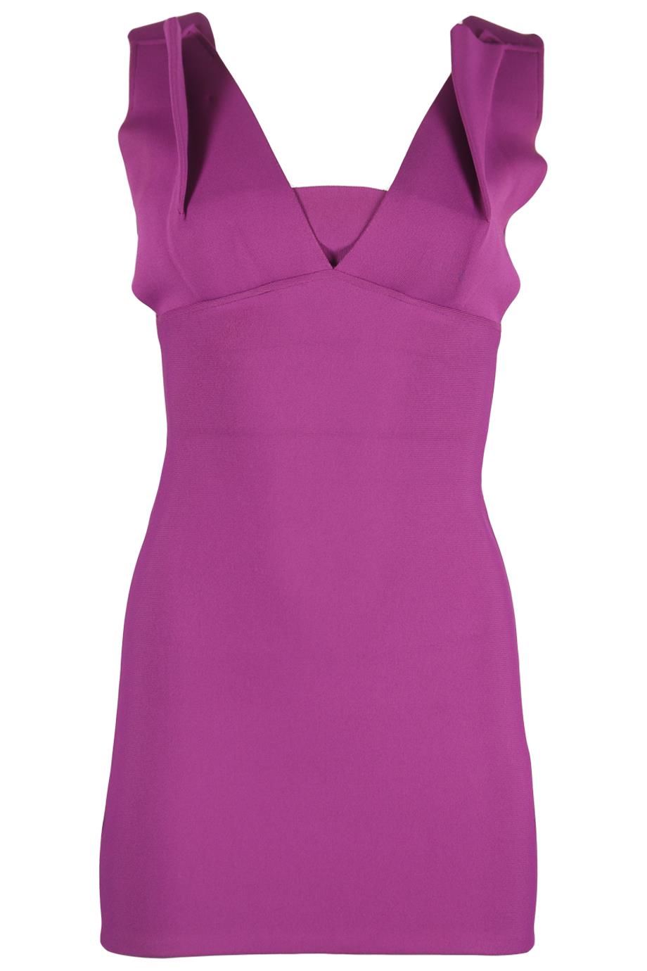 ROLAND MOURET STRETCH KNIT MINI DRESS UK 8