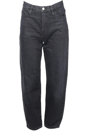 FRAME HIGH RISE TAPERED JEANS W26 UK 8