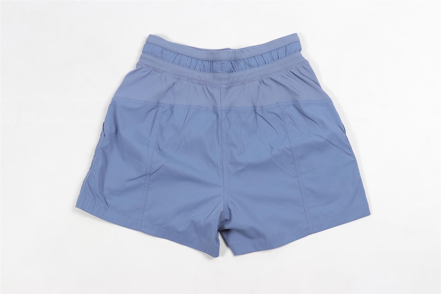 LULULEMON BLUE JERSEY SHORTS US 2 UK 6