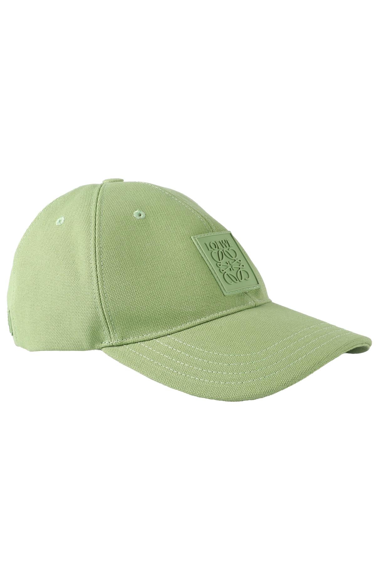 LOEWE GREEN COTTON BASEBALL CAP
