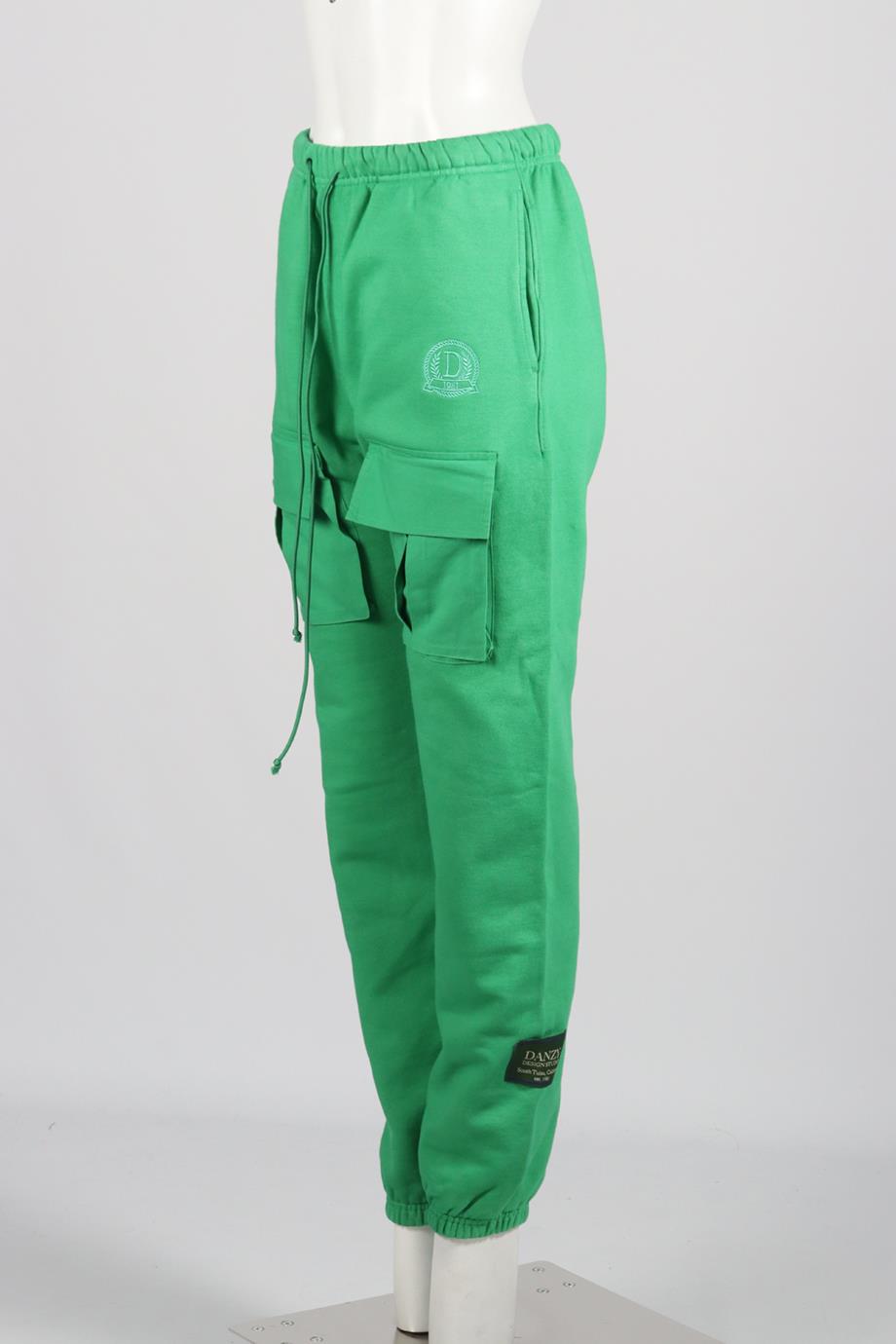 DANZY COTTON TRACK PANTS SMALL