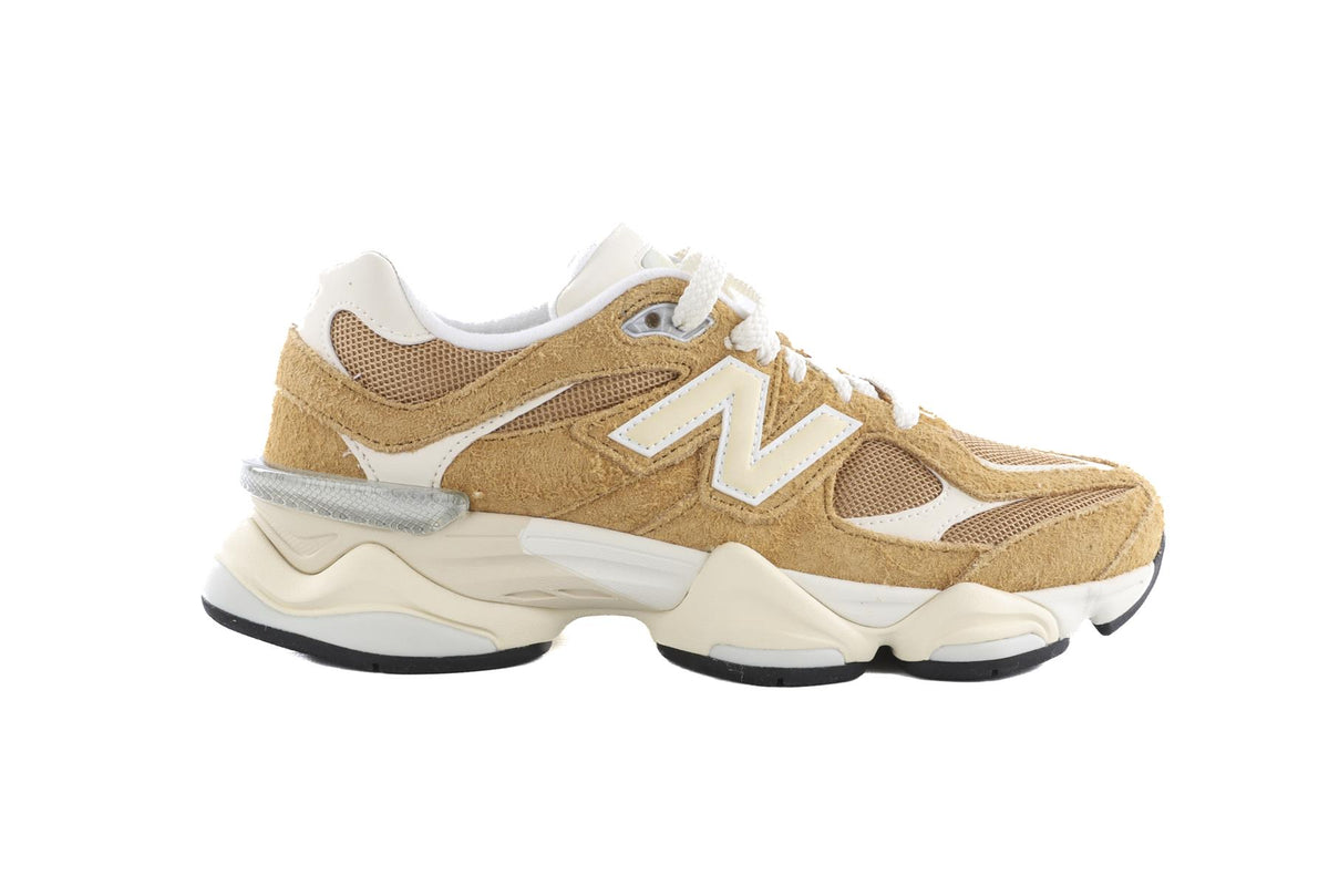 NEW BALANCE TAN 9060 GREAT PLAINS SUEDE AND MESH SNEAKERS EU 38.5 UK 5.5 US 8.5