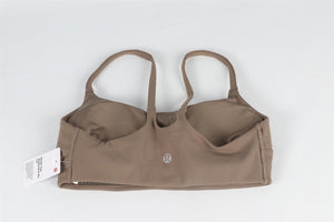 LULULEMON KHAKI SPORTS BRA US 4 UK 8