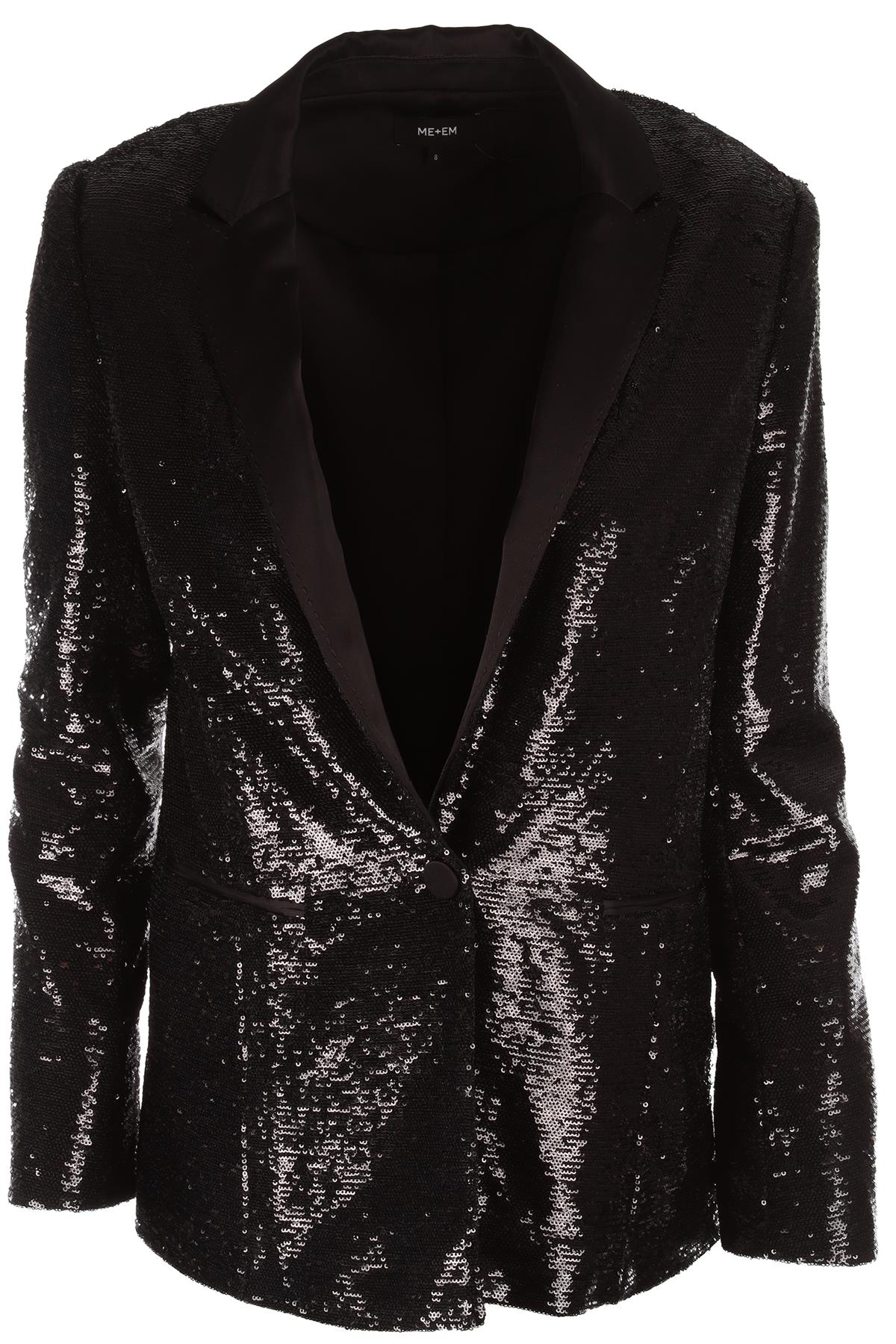 BLACK SEQUIN BLAZER