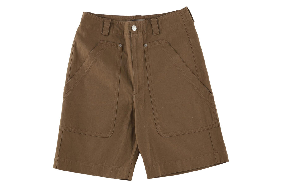 ISABEL MARANT GREEN MEN'S COTTON SHORTS UK 34