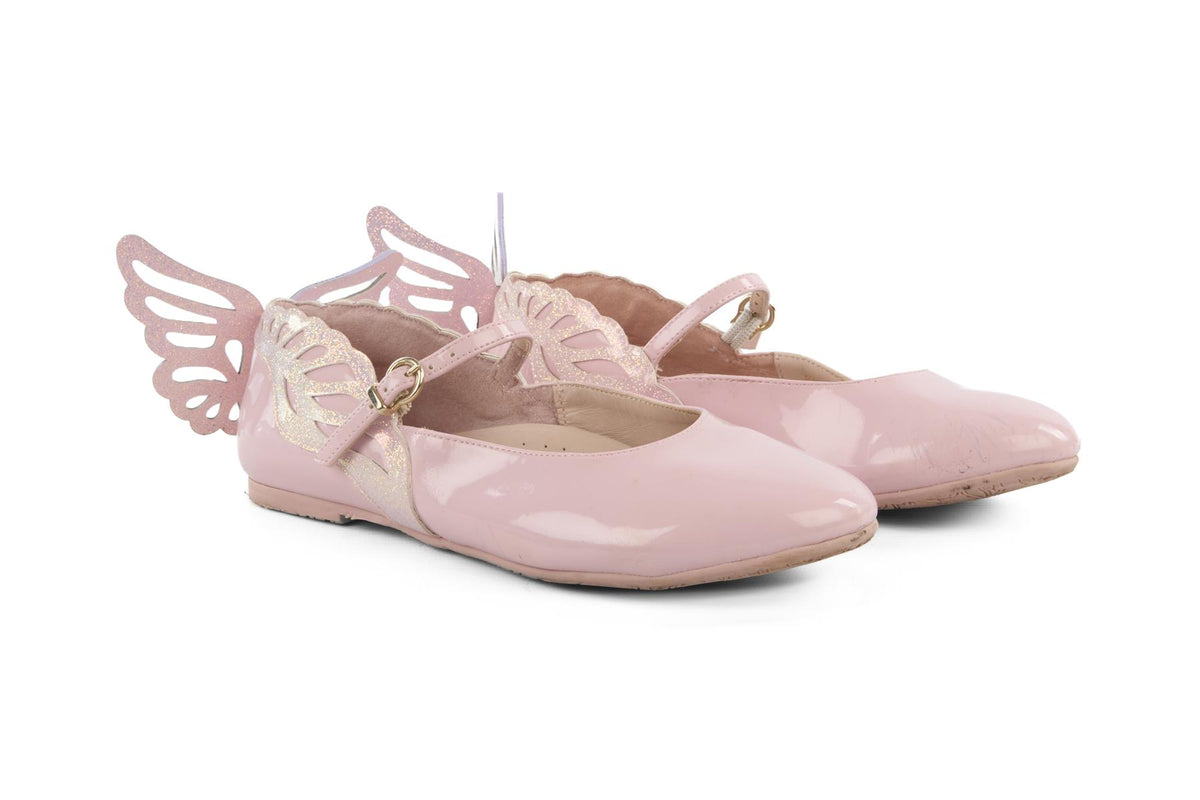 SOPHIA WEBSTER PINK KIDS GIRLS BALLET FLATS EU 36 UK 3.5 US 4.5
