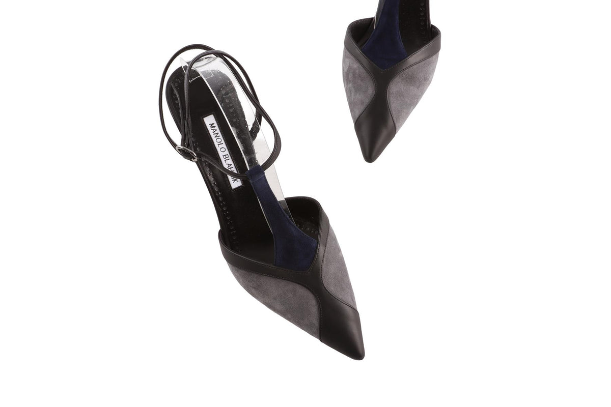 MULTI SUEDE PUMPS