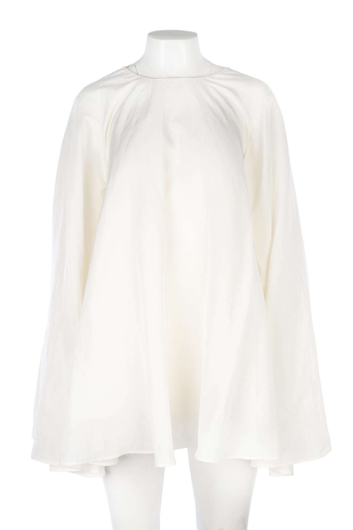 Magala White Linen Mini Dress One Size