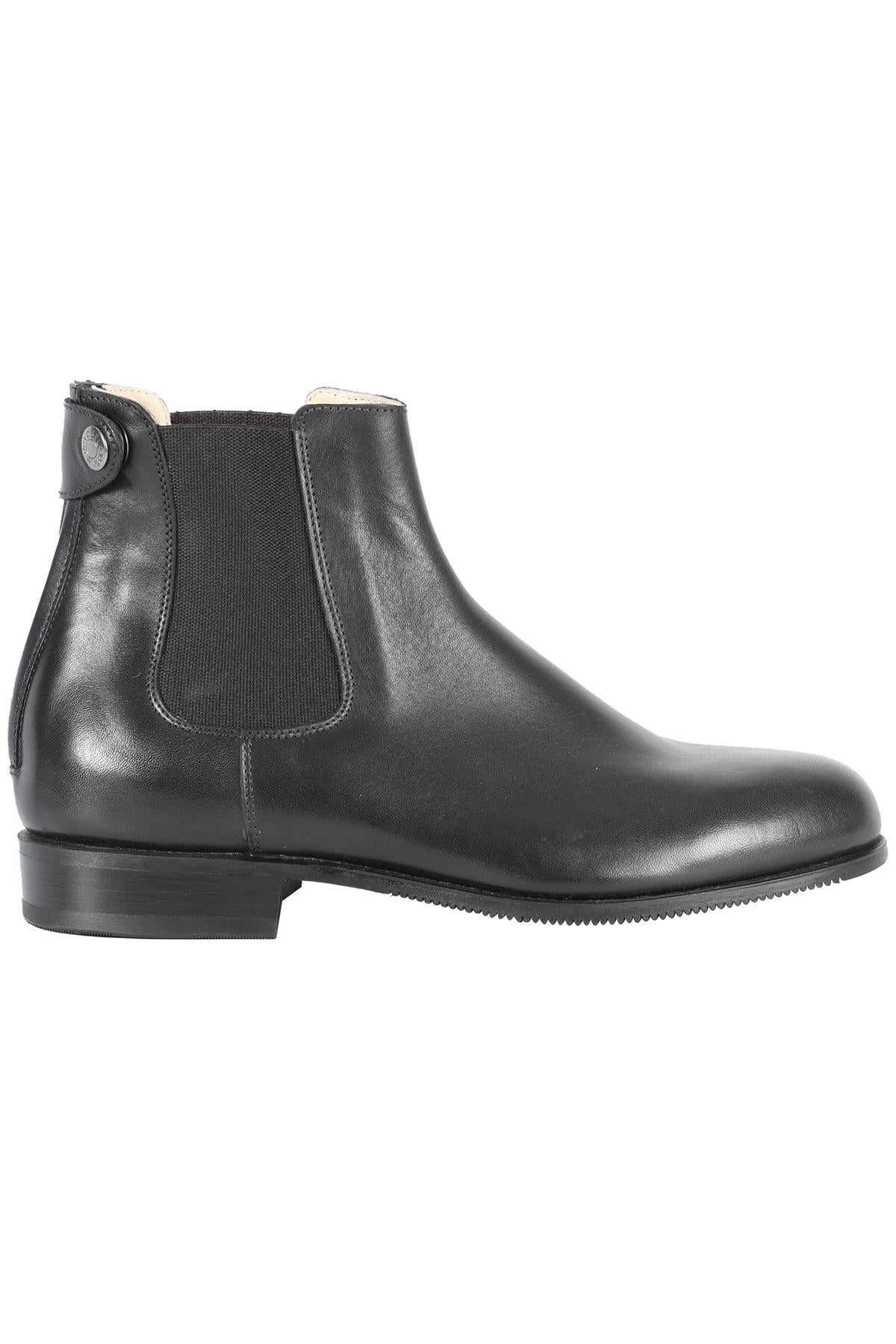 VOGEL BLACK LEATHER SHORT RIDING BOOTS EU 36 UK 3 US 6
