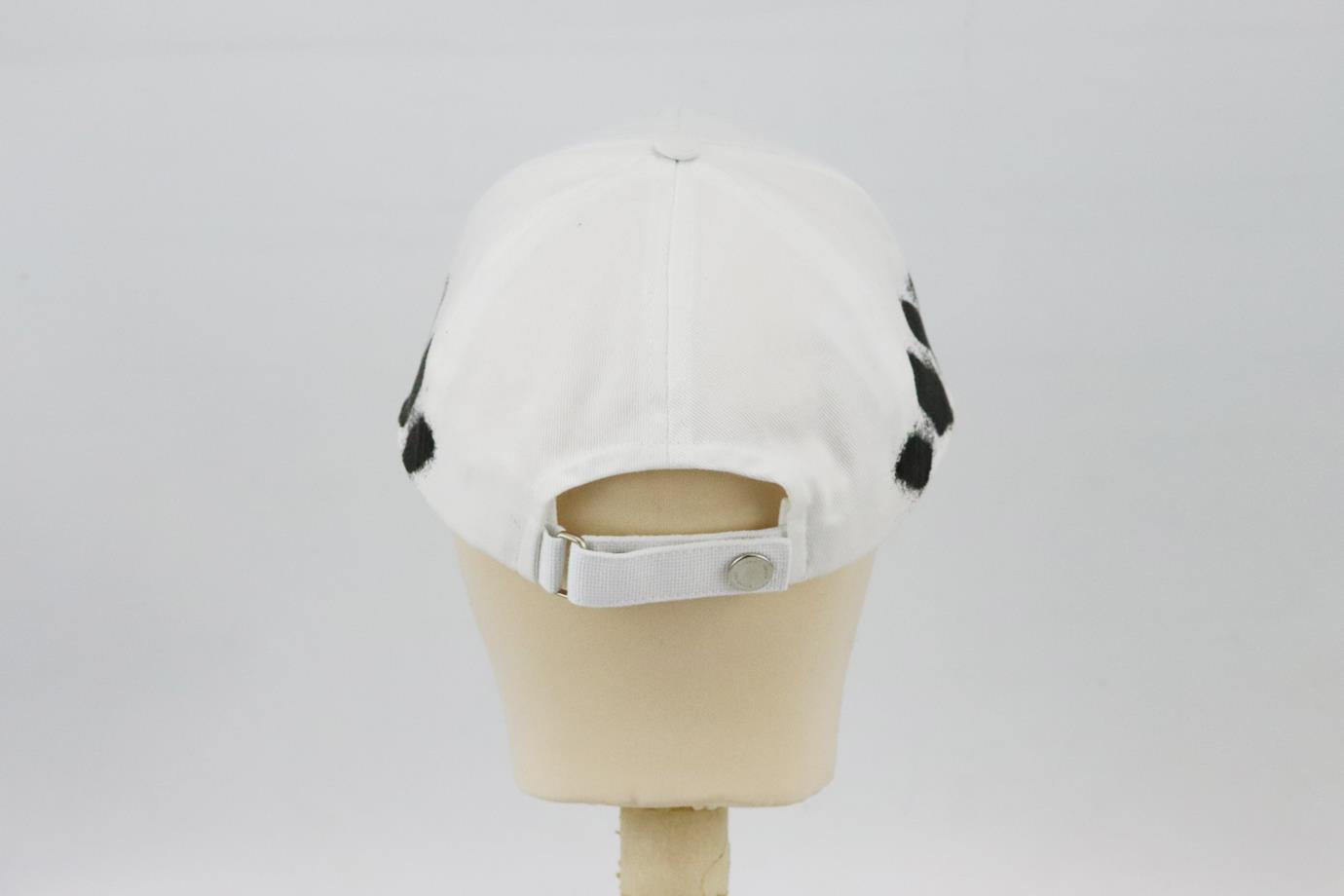 OFF-WHITE C/O VIRGIL ABLOH PRINTED COTTON TWILL BASEBALL CAP ONE SIZE