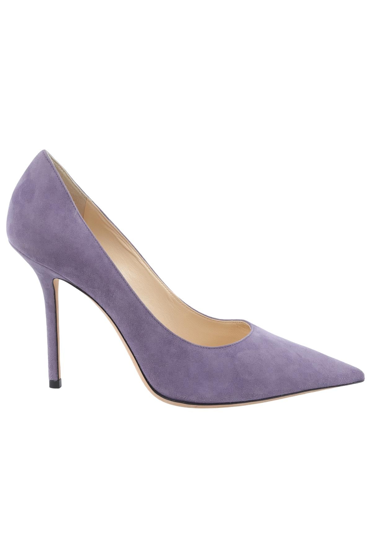 JIMMY CHOO PURPLE SUEDE PUMPS EU 38.5 UK 5.5 US 8.5