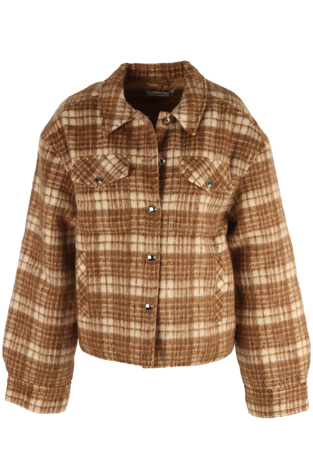 GUIZIO BEIGE WOOL JACKET XSMALL