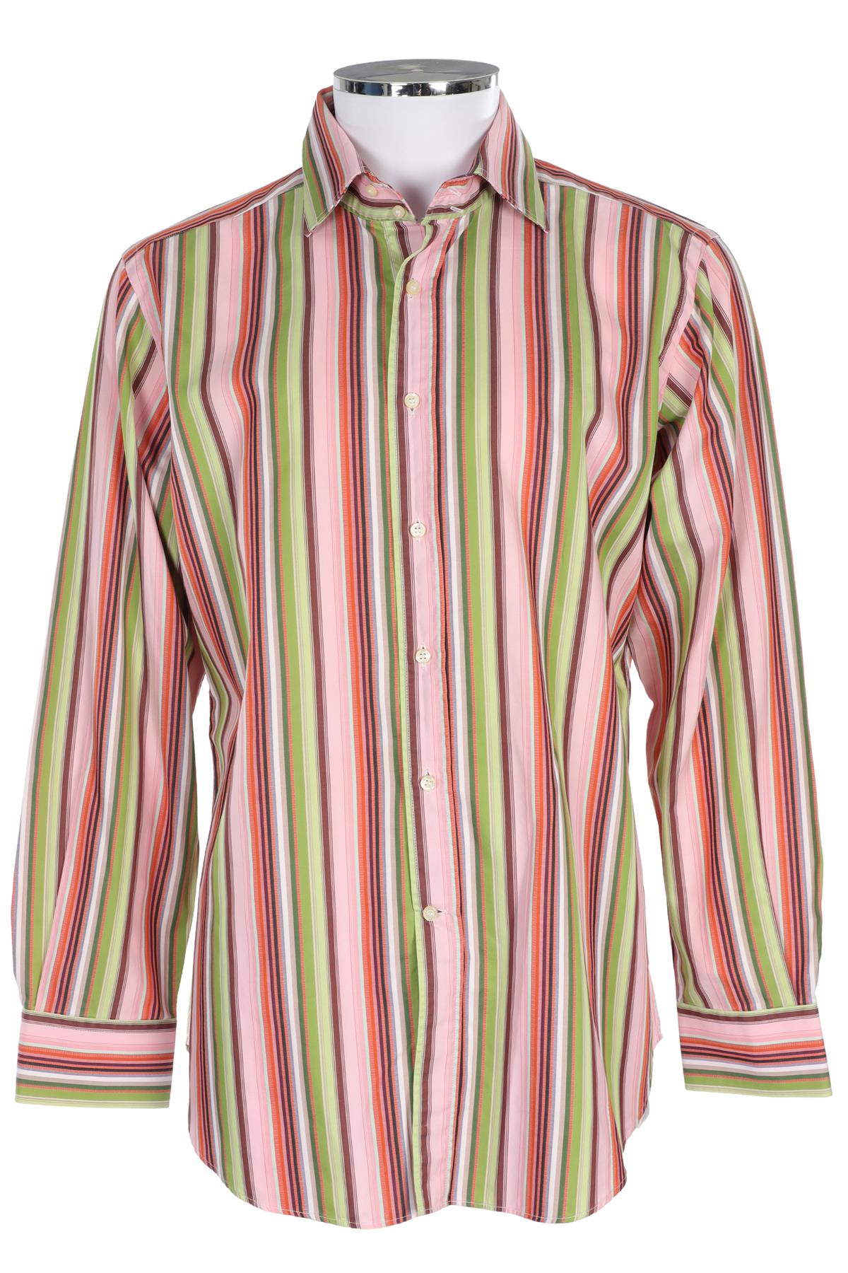 ETRO MULTI MEN'S COTTON SHIRT UK/US 42