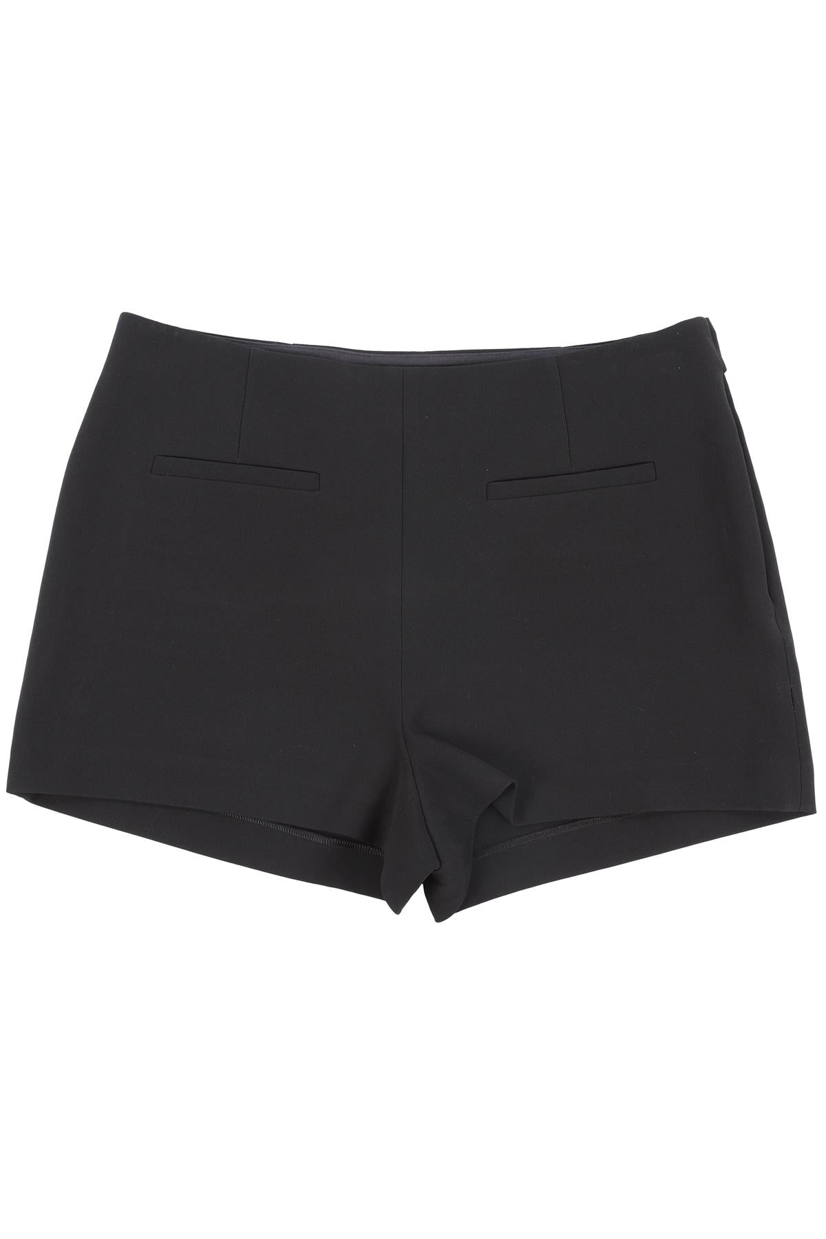 MOSCHINO BLACK WOVEN SHORTS IT 40 UK 8