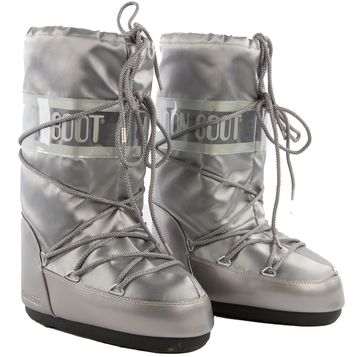 MOON BOOT SILVER KIDS GIRLS BOOTS EU 35-38 UK 2.5-5 US 3.5-6
