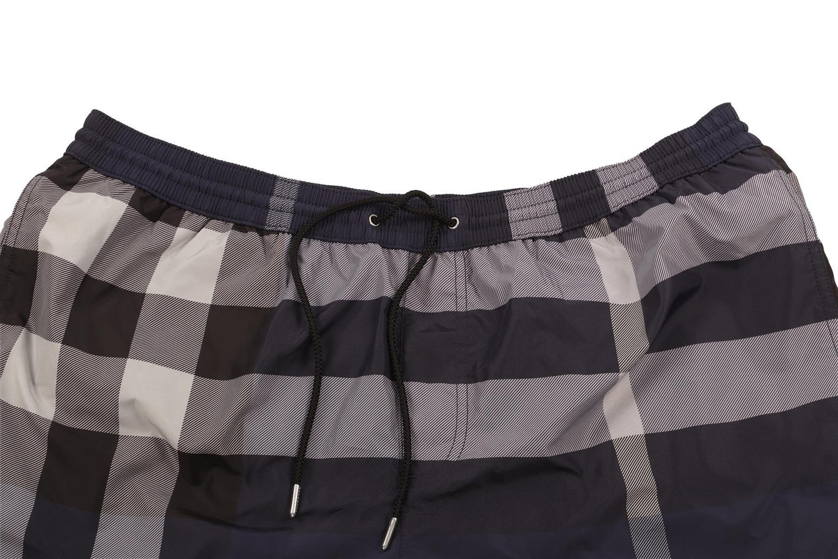 BURBERRY NAVY MEN'S SWIM SHORTS XLARGE