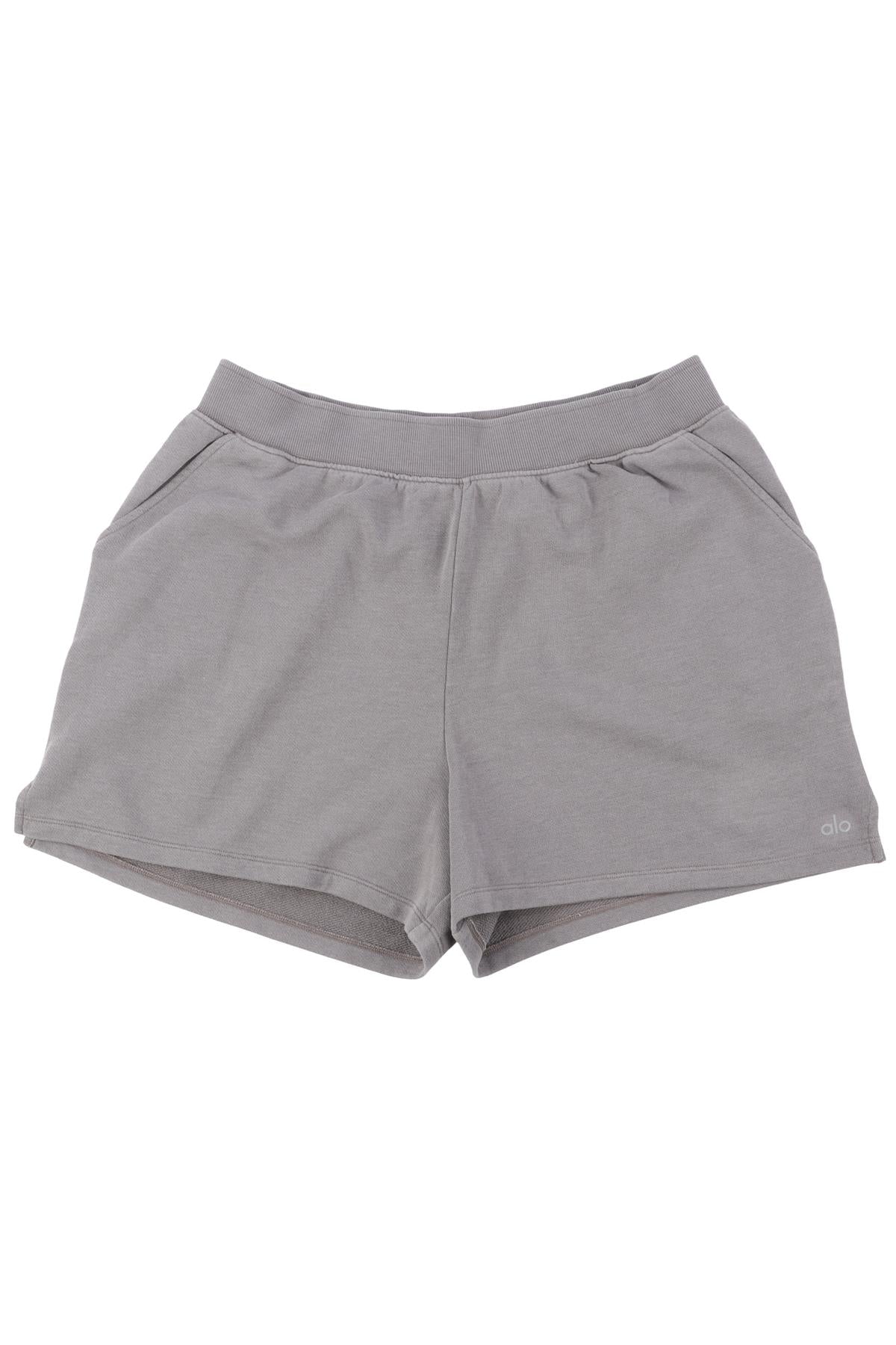 ALO YOGA PURPLE COTTON SHORTS LARGE