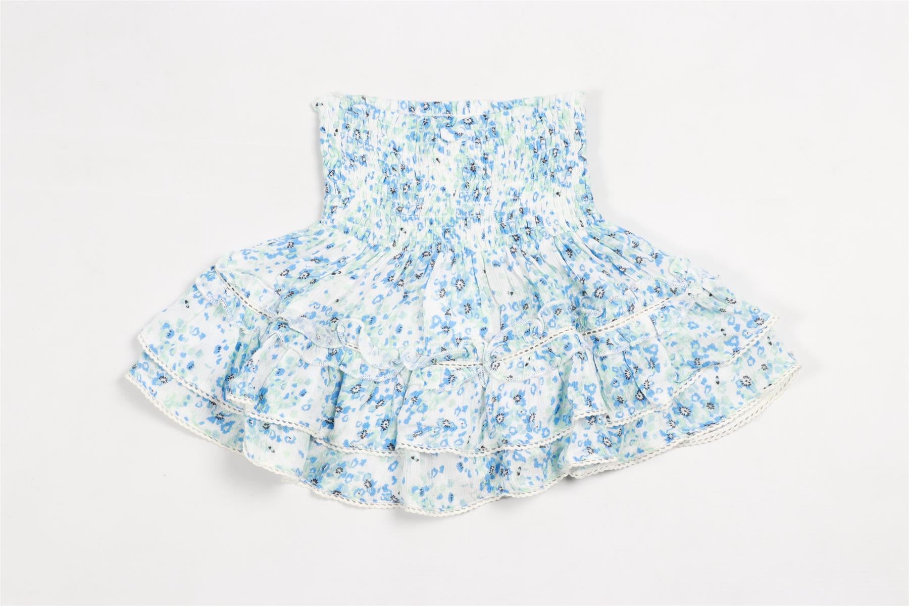 SUNDAY ST TROPEZ BLUE KIDS GIRLS SKIRT 4-6 YEARS