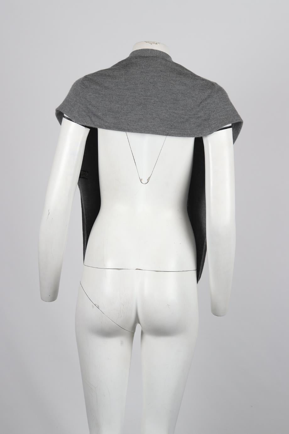 MARC JACOBS CASHMERE OPEN BACK SWEATER XSMALL