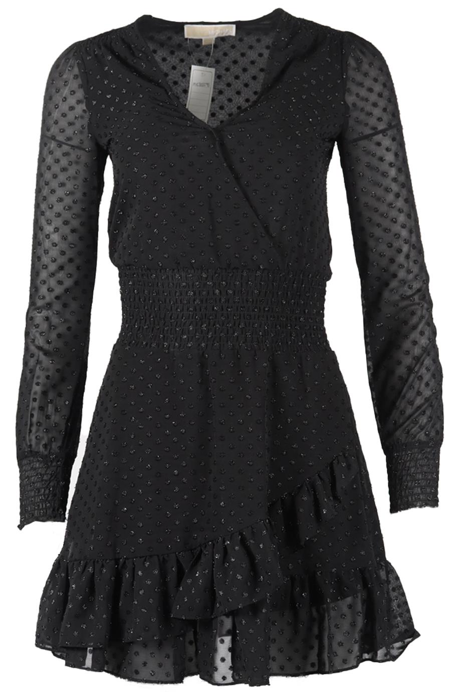 MICHAEL MICHAEL KORS CHIFFON MINI DRESS XXSMALL