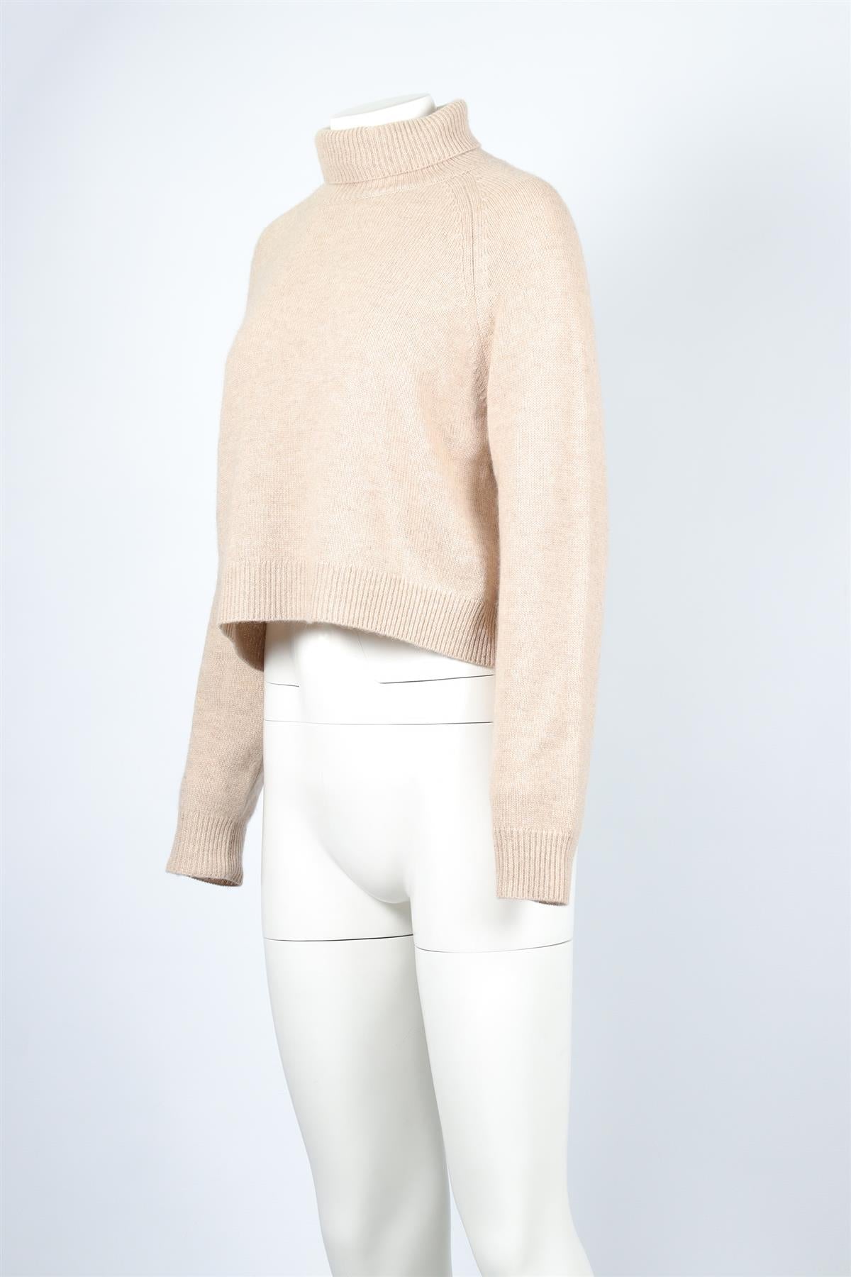 NAKED CASHMERE BEIGE CASHMERE SWEATER XSMALL