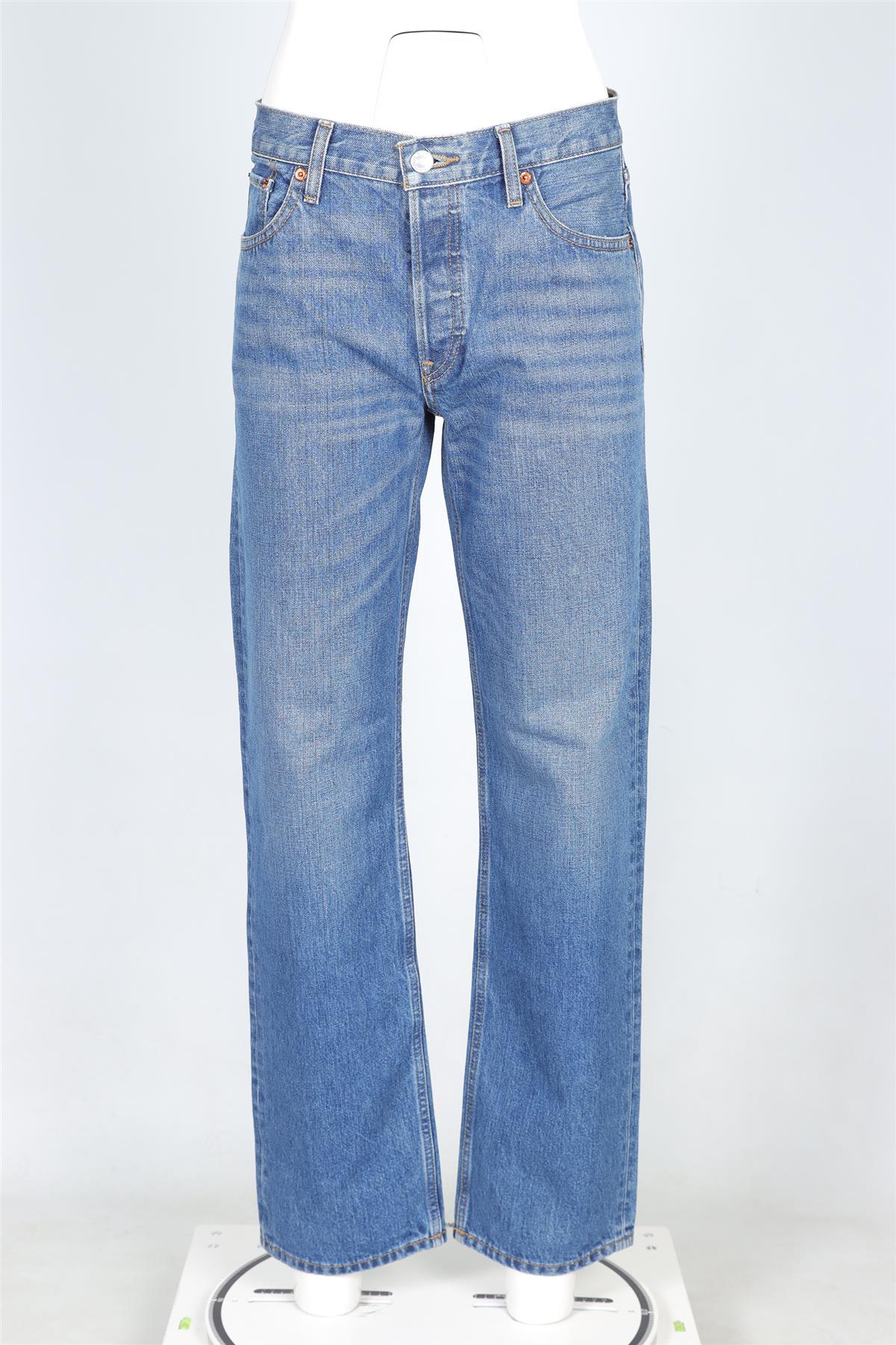 RE/DONE BLUE DENIM JEANS W24 UK 6