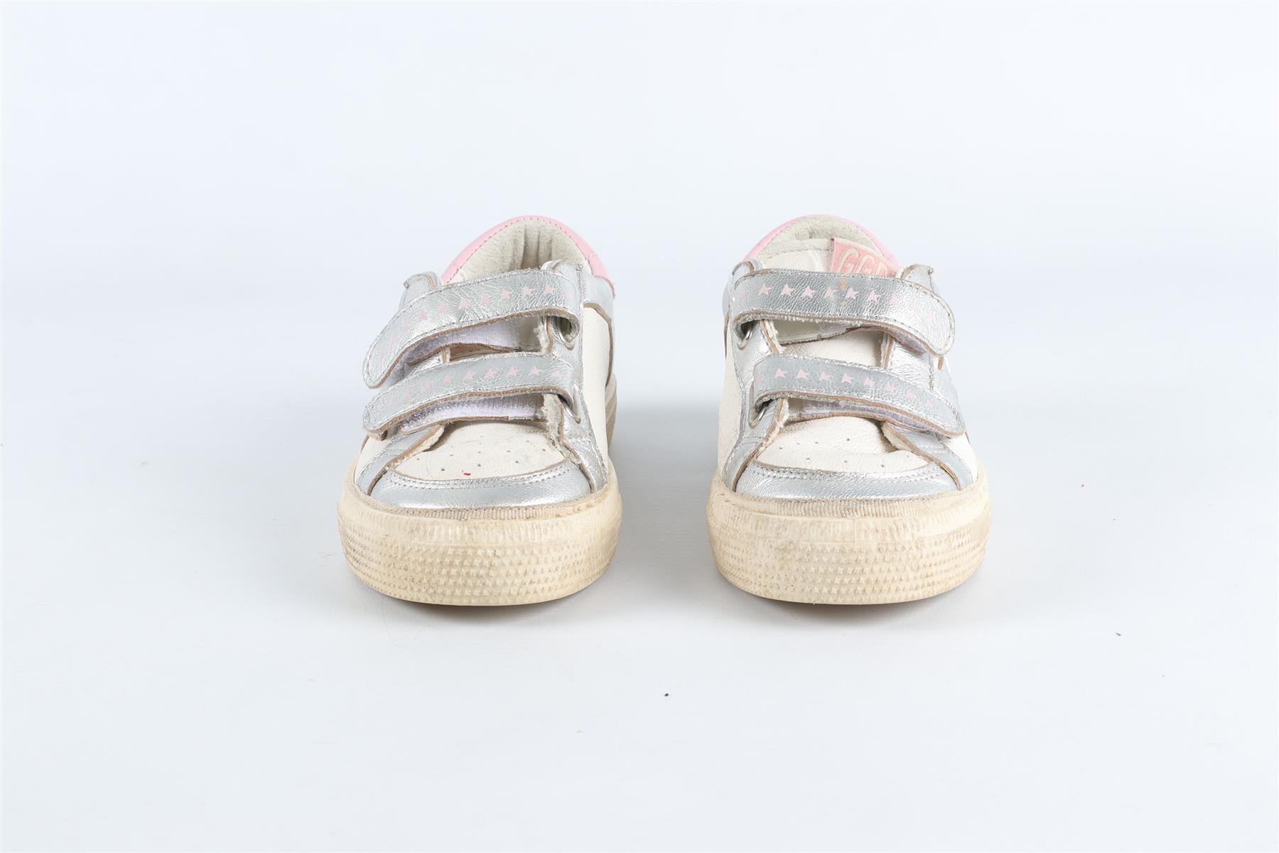 GOLDEN GOOSE DELUXE BRAND WHITE KIDS GIRLS SNEAKERS EU 27 UK 9 US 10
