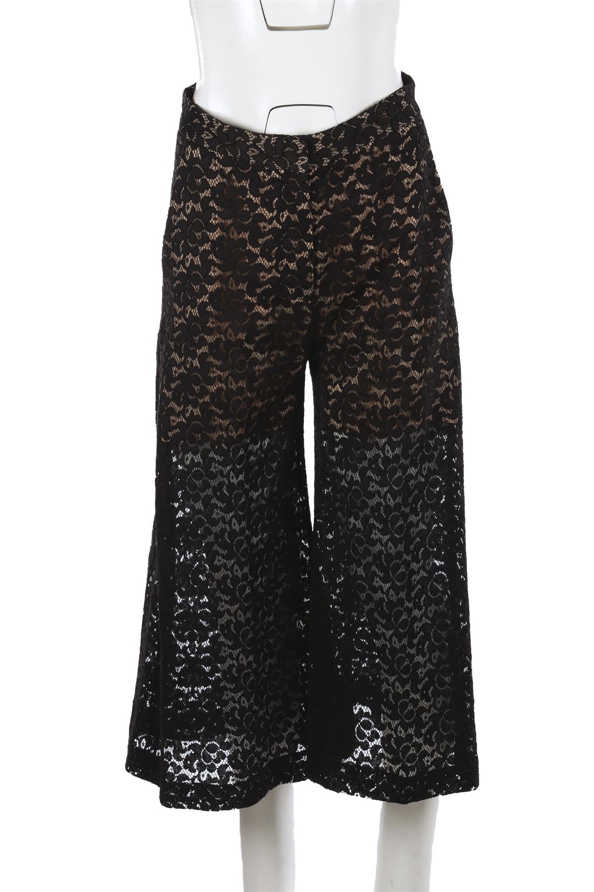 STELLA MCCARTNEY BLACK LACE CULOTTES IT 38 UK 6