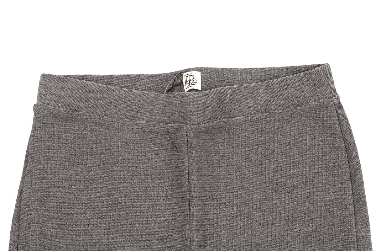 TOTEME GREY JERSEY LEGGINGS XSMALL